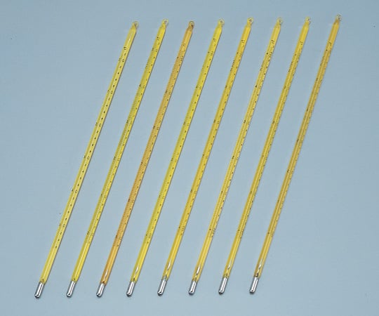 【校正対応】日本計量器工業6-7702-02標準温度計（棒状）Ｎｏ．１０～５０℃成績書付【1本】(as1-6-7702-02)