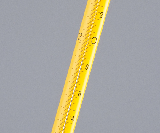 6-7702-07-20 標準温度計（棒状） No.6 250～300℃ 成績書付 校正証明書付