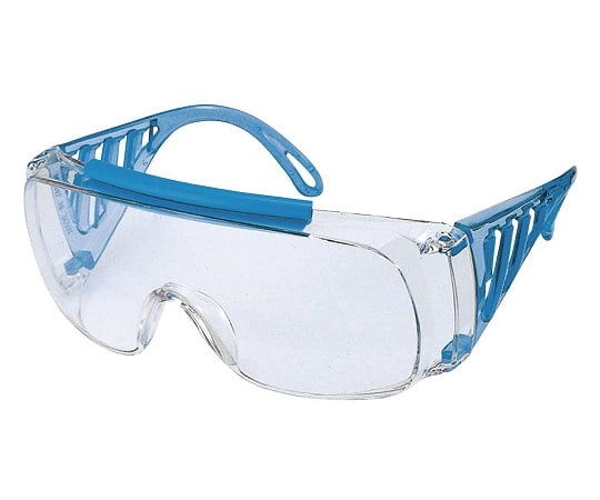 山本光学6-8010-02JIS安全メガネNo.337S(ブルー)【1個】(as1-6-8010-02)