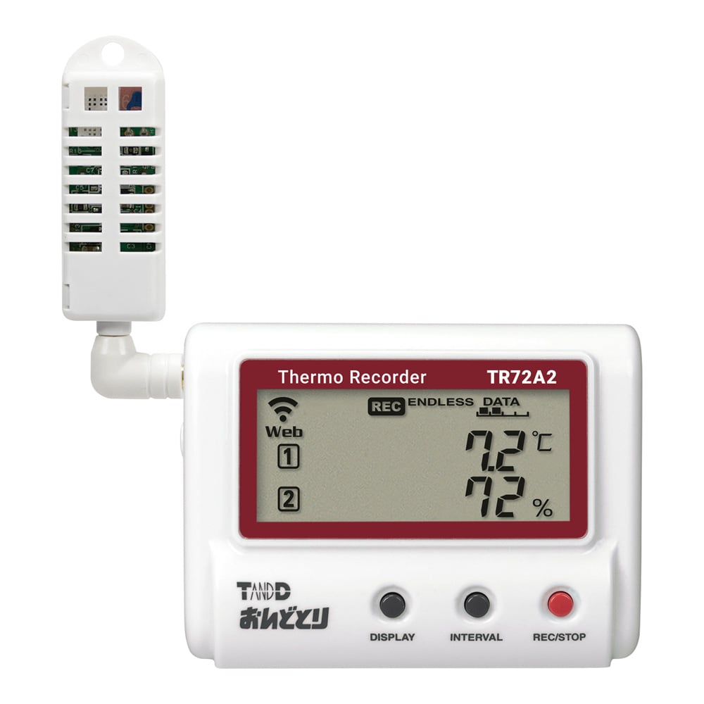 6-8030-41-20 温湿度記録計 おんどとり（無線LAN） 校正証明書付