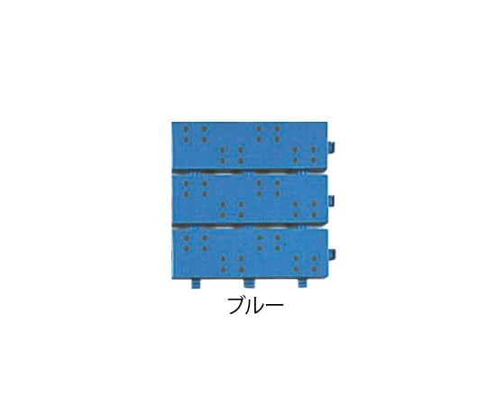 ミヅシマ工業6-8032-01セフティースクエア４３０－０２００ブルー【1個】(as1-6-8032-01)