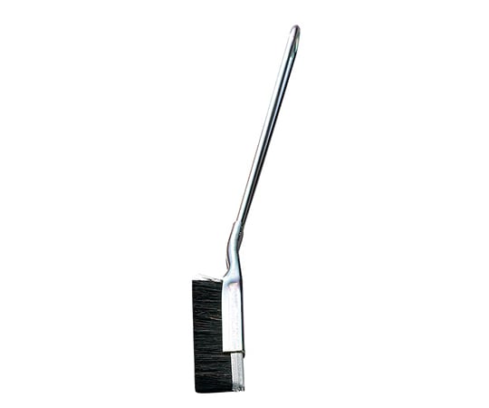 6-8137-05チャンネル式手作業用ブラシ(A型-1号)ブラシ+柄豚毛【1本】(as1-6-8137-05)