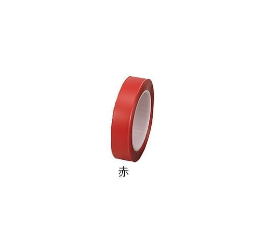 6-8307-03 クリーンルームカラーテープ 1”×33赤 CR-100-PC1