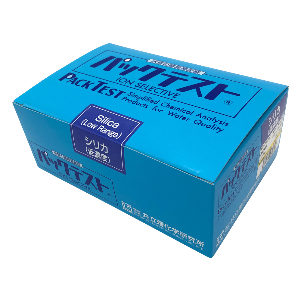 パックテスト® （簡易水質検査器具） シリカ 1箱（5本×8袋入）　WAK-SiO2