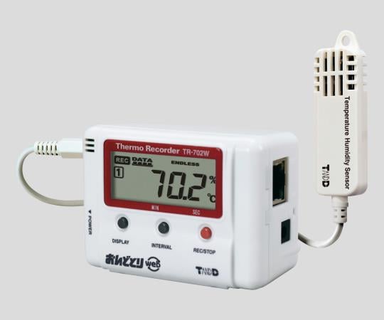 ［取扱停止］おんどとり 温度・湿度データロガー(有線LAN)　TR-702NW