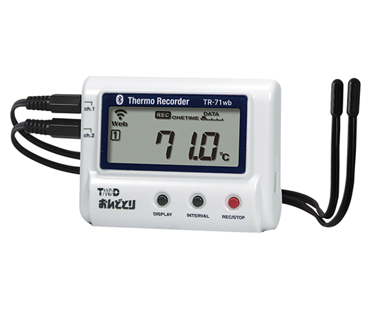 6-9183-31-20 温度記録計 おんどとり（無線LAN） 校正証明書付 TR-71wb