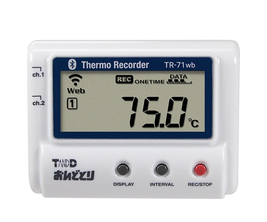 6-9183-31-60 温度記録計 おんどとり（無線LAN） レンタル5日 TR-71wb