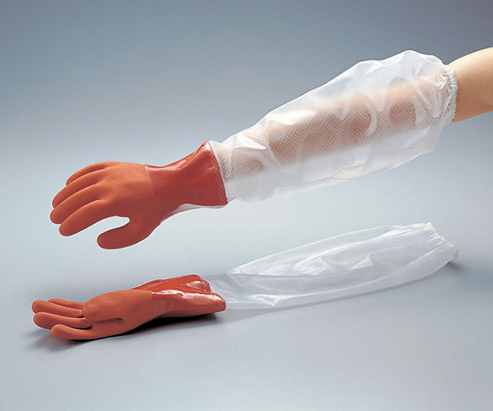 ショーワグローブ6-937-01ニュービニローブロングカバー付きNo.645650mmL1双入【1双】(as1-6-937-01)