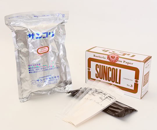 【冷蔵】サン化学6-9517-03簡易菌検出紙（一般細菌用）【1箱(100枚入)】(as1-6-9517-03)