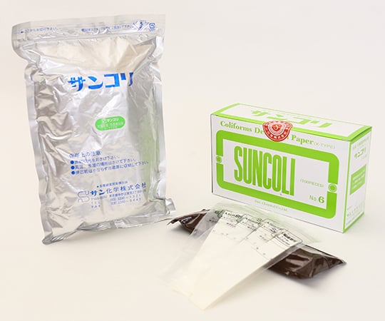 【冷蔵】サン化学6-9517-05簡易菌検出紙（大腸菌群ＸＴＹＰＥ）【1箱(100枚入)】(as1-6-9517-05)