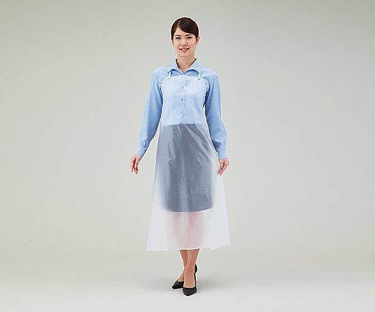 6-979-01ビニール前掛胸前掛１枚入【1枚】(as1-6-979-01)