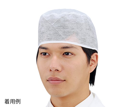 【サンプル】6-990-01クリーンキャップＭ男性用５０枚入【1箱(50枚入)】(as1-6-990-01)