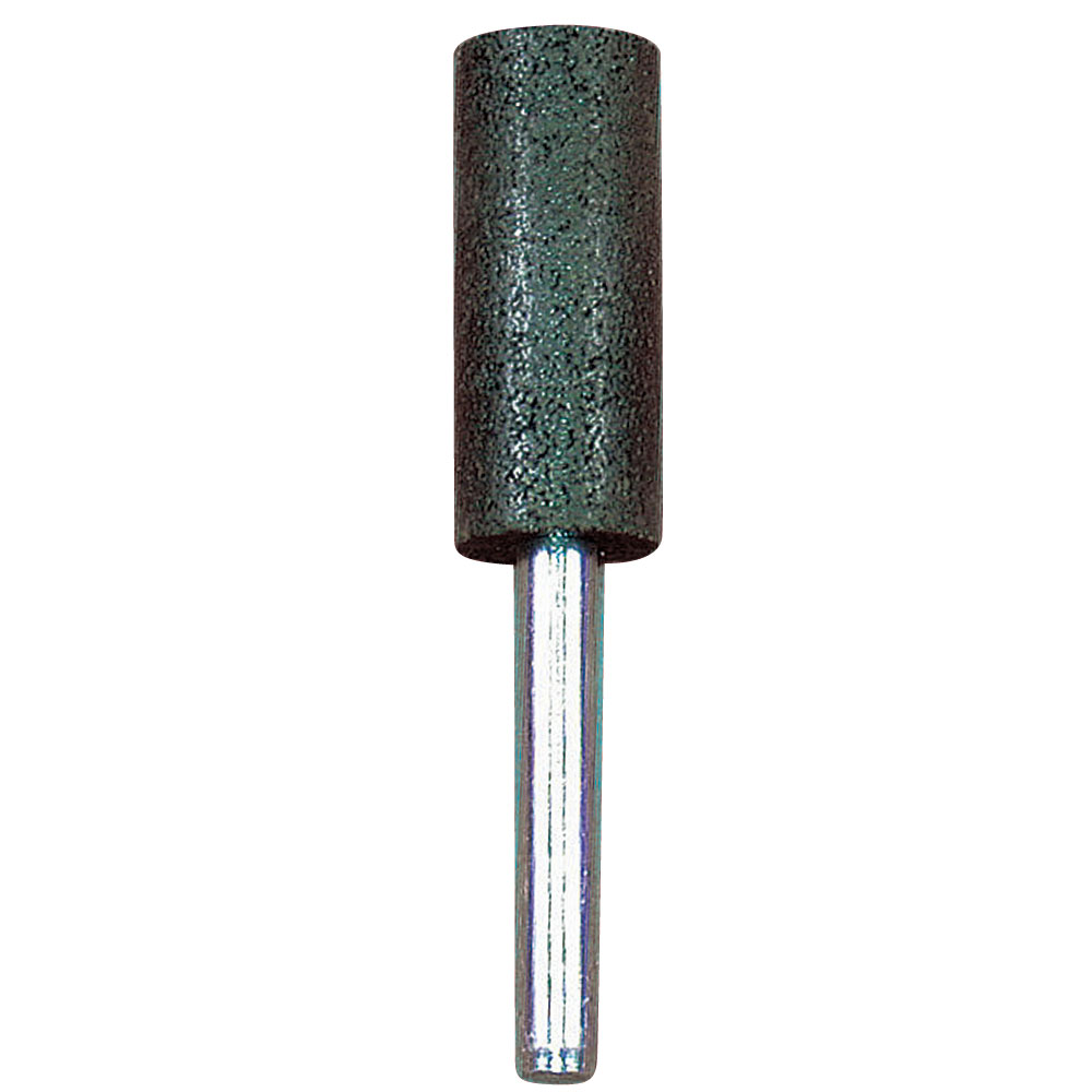 60-0447-36 レジノイド軸付砥石 A（黒） 円筒 25×25×6mm 1箱(50