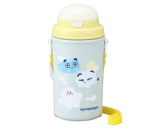 水筒 60-1143-85 水筒 450ml ストロー付き水筒 保冷タイプ すみっコ