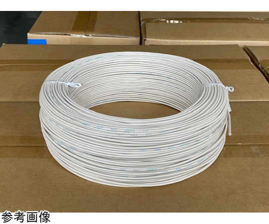 60-1154-51 電気機器用ビニル絶縁電線 1巻(200m入) KIV 0.5sq 白 60-1154-51 電気機器用ビニル絶縁電線 1巻(200m入) KIV 0.5sq 白