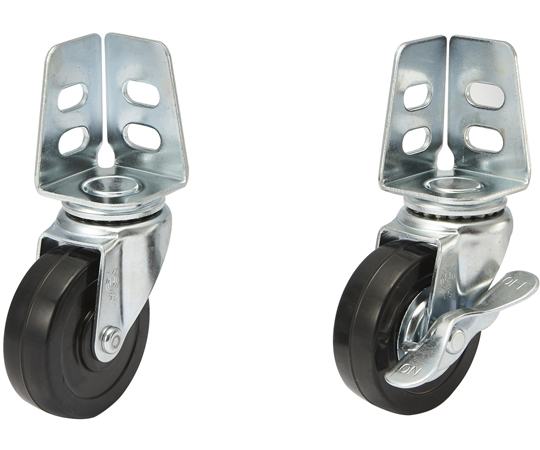 大幅値下げ❤️木製　作家オリジナル　ビーンズ型　一点物　動作確認済み　無垢 60-1207-07 キャスターセット（軽量物品棚用）A1-C A1-C 【AXEL