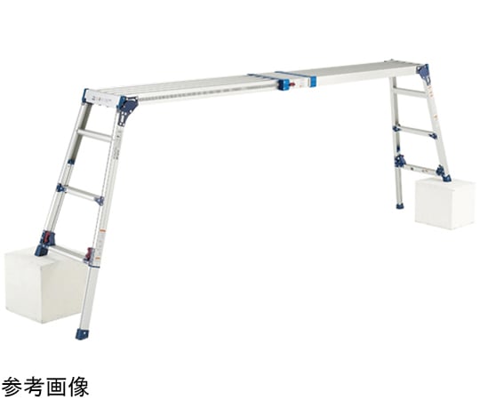 60-1217-36 四脚アジャスト式足場台 DWV-SX120A 【AXEL】 アズワン