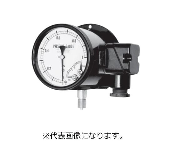 60-1349-26 接点付圧力計（JM31-133X5KPA） BU3/8-200X5KPA 【AXEL