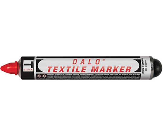 たぴろう 60-1727-37 Dalo® Textile Marker ダロテキスタイルマーカー 橙