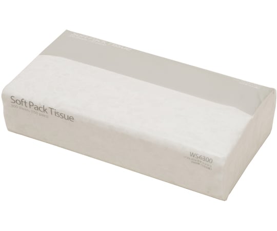 60-2328-63 ソフトパックティッシュ 1箱（120個入） WS6300 【AXEL