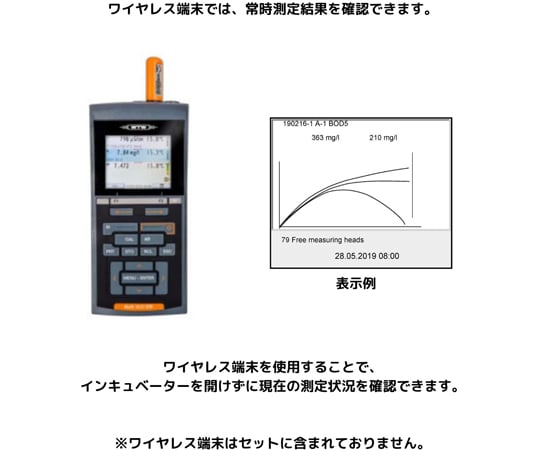 60-2385-95 生分解性試験測定セット OxiTop-IDS A12 <容器