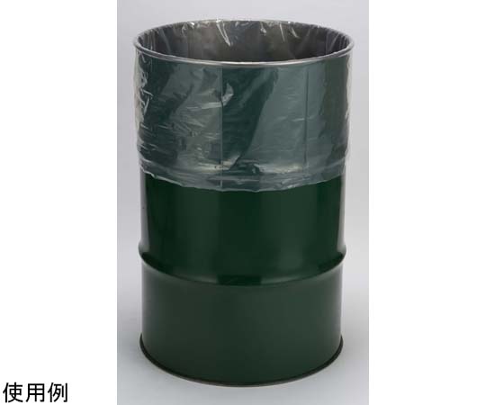 60-2386-94 自動角底内袋 ドラム缶用 200L 無添加タイプ 1箱(5枚×10組