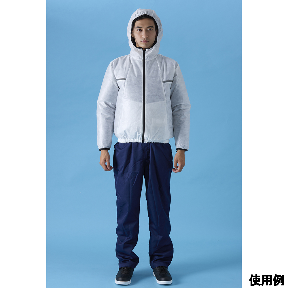 現在受注を停止している商品です］使い切り空調服™ジャンパー（長袖