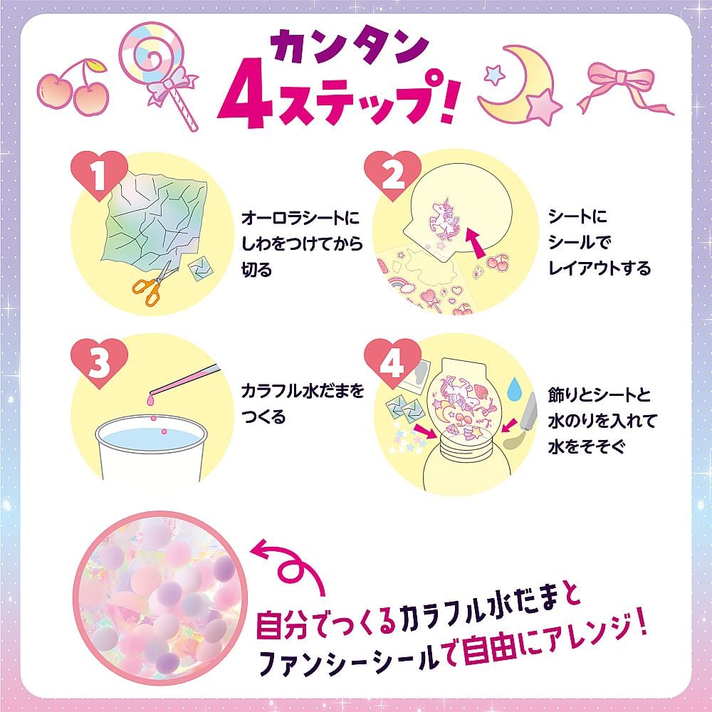 60-2396-13 ファンシースノードームキット～ユニコーン～ 58487 【AXEL