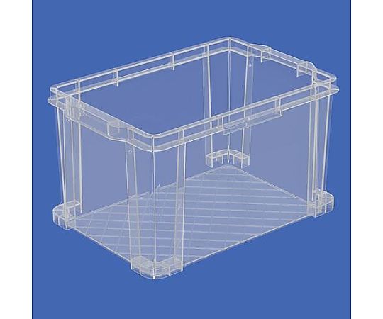 60-2824-28 430x286x244mm/22.1L 収納ボックス（透明） EA506LF-6