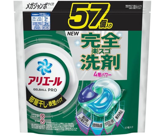 60-2882-23 アリエールジェルボールプロ つめかえテラジャンボサイズ