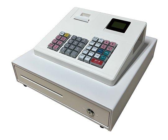 60-2897-12 レジスター JET-400Z ホワイト CL00R-5000R 【AXEL】 アズワン