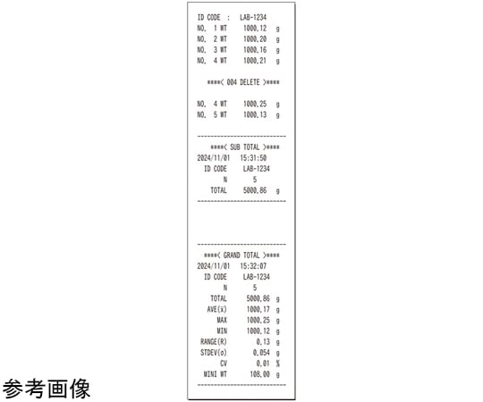 60-2970-21 天びん・はかり用サーマルプリンター AD-8129TH 【AXEL