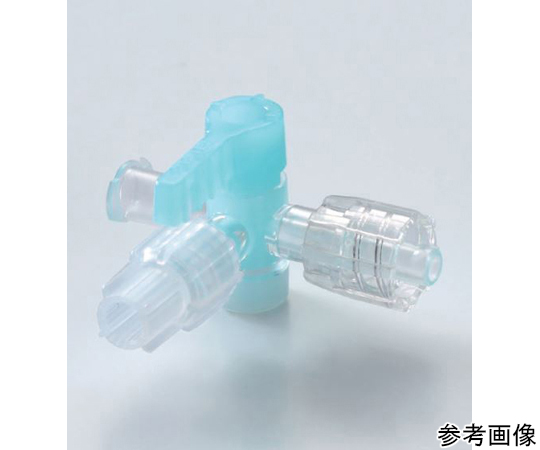 60-3140-53 三方活栓 クリア L1-360゜FL 1箱(20個入) 01329 【AXEL