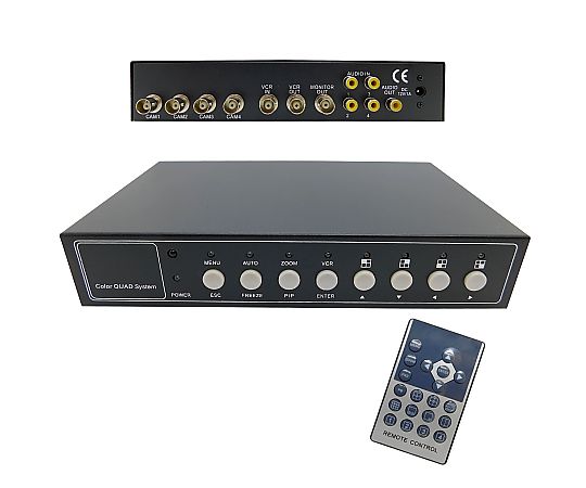 60-3183-44 画面分割器4CH SEC-DIV-4CH 【AXEL】 アズワン