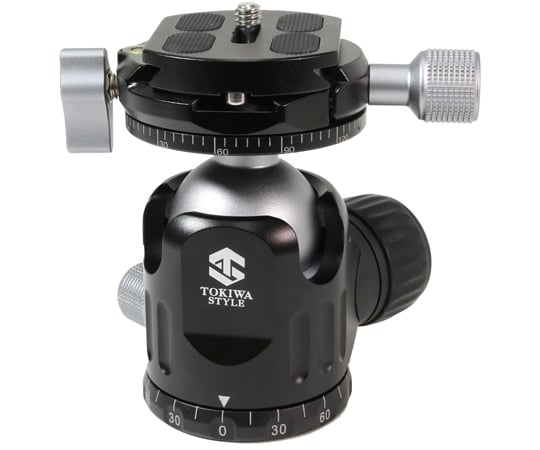 60-3191-91 低重心自由雲台 ボール径36mm BHA36J 【AXEL】 アズワン