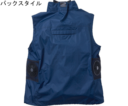 60-3239-79 COOLFIX PLT2 エアー ベスト [服地のみ] ネイビー S