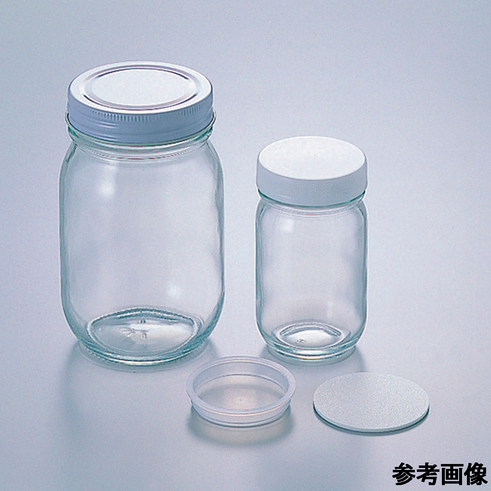 60-3263-63 サンプルパック（マヨネーズ瓶）ガラス容器本体/キャップ