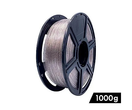 60-3264-57 3Dプリンター用 フィラメント PLA 1000g スパークルクリア
