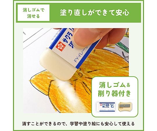 60-3270-88 ク-ピ-色鉛筆12色（スタンダ-ド） PFY12 【AXEL