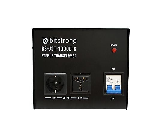 60-3272-49 100V->220V変圧器 1000VA BS-PW-JST1000E-K 【AXEL