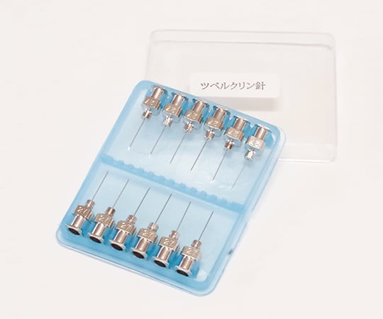 60-3273-24 理化学実験用 ステンレス注射針 ツベルクリン 27G×12mm 1