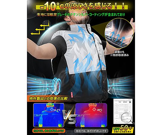 現在受注を停止している商品です］COVELL 空調冷風服フルセット