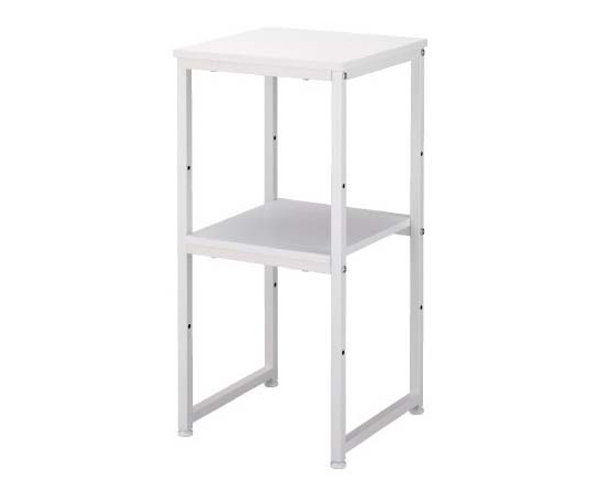 60-3355-26 電話台 スタンダード 幅350mm ホワイト 7048-0764 【AXEL