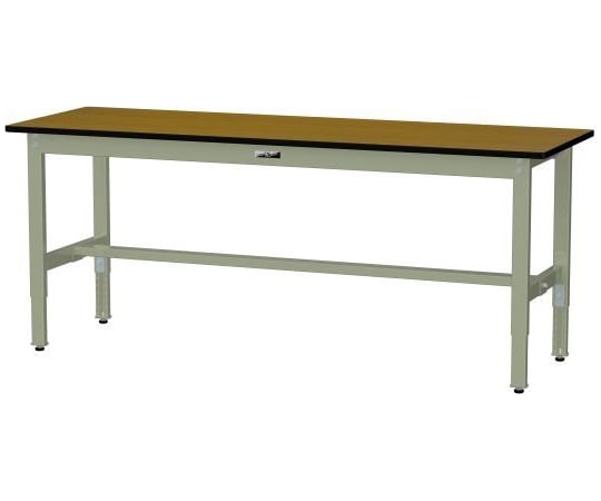 60-3772-50 軽量作業台 耐荷重200kg 高さ調整式 ポリエステル天板