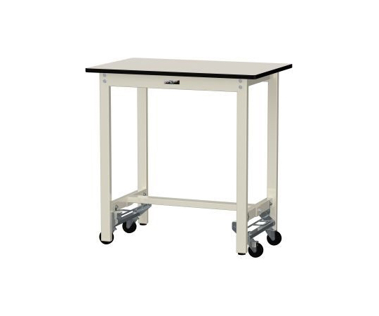 ヤマテック　ワークテーブル３００シリーズワンタッチ移動タイプＷ１５００×Ｄ９００×Ｈ７４０　　SWPU-1590-II　132-6019 SALE価格ヤマテック ワークテーブル300シリーズ ワンタッチ移動