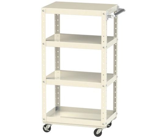 60-3784-39 スチール製ワゴン スペシャルワゴン キャスター付 オープン