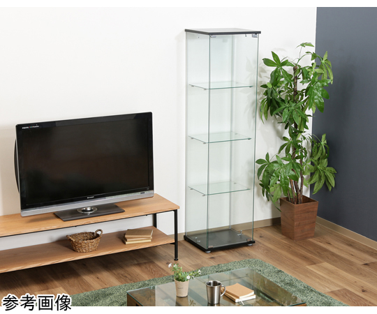 『未開封』 TMG-G130 TMG-G130 98880 不二貿易 ガラスコレクションケースクリア 4段 TMG-G130