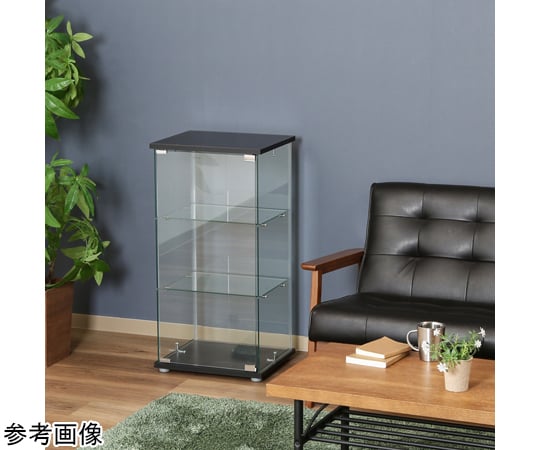 60-4105-98 ガラスコレクションケース（クリア）3段 TMG-G132 98881