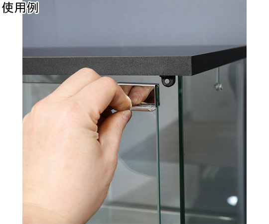 60-4105-98 ガラスコレクションケース（クリア）3段 TMG-G132 98881