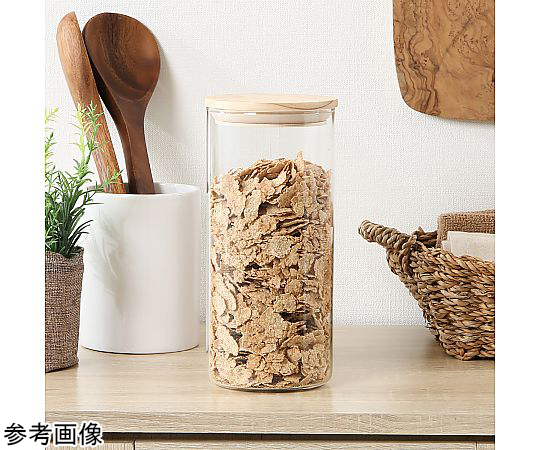 60-4108-58 木蓋耐熱キャニスター1300mL 1箱（6個入） 37767 【AXEL